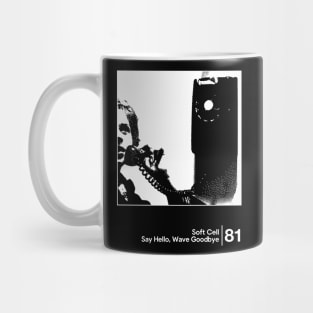 Soft Cell / Minimalist Graphic Artwork Design T-Shirt Mug